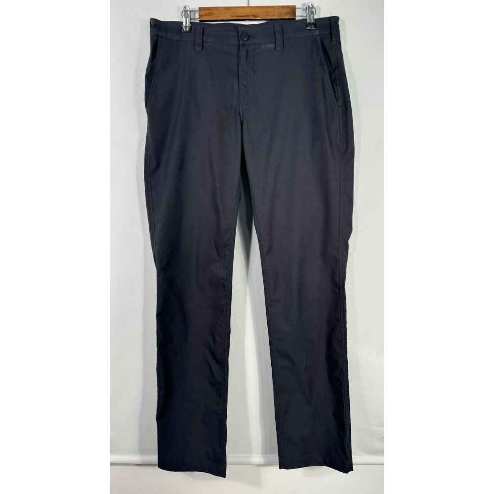 Bluffworks Men's 33x34 Navy Blue‎ Twill Chino Pants